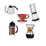 Gulang-keng Brosche Anstecknadel 5Pcs Cartoon Enamel Coffee Brooch Pins Set Unisex Kleidung Decor Schmuck Brosche Pin Bedeckt Schals Frauen Kleid Kleidung Dek