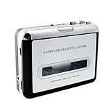 USB-Kassetten-to MP3 CD Converter Cassetten-Spieler Capture-o Musik-Spieler beweglicher Kassettensp