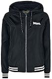 Lonsdale Frauen Windjacke MERIDEN, schwarz,
