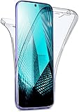 moex Double Case für Samsung Galaxy S20 / S20 5G Hülle Silikon Transparent, 360 Grad Full Body Rundum-Schutz, Komplett Schutzhülle beidseitig, Handyhü