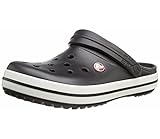 Crocs Unisex Crocband'' Clogs, Black, 37/38 EU