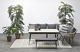 Garden Impressions Hohe Dining Aluminium Open Wicker Eck-Lounge Margriet rechts, inklusive wasserabw