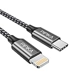PIPIKA USB C auf Lightning Kabel [1M] MFi Zertifiziert Power Delivery Typ C to Lightning Ladekabel kompatibel mit iphone 12/12 Pro/12 Pro Max/12 Mini/11/11 Pro/XR/XS/X/8/8