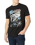 Star Wars Herren T-Shirt The Force Awakens Blue Squad bunt - Schwarz - Groß