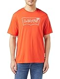 Levi's Herren Ss Relaxed Fit Tee T-Shirt, Outline BW RED Clay, M