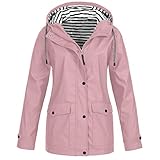 L9WEI Winterjacke Damen Warm Gothic Warme Sportlicher Sport Wollmantel Leoparden Business Klassische Klassisch Gestreifter Lang Mantel Autumn Jacke Regenjack