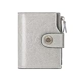 JTRHD Kartenfächer Kreditkarteninhaber Frauen Brieftasche Kurze Schnalle Kupplungsbeutel Mädchen Münzbeutel Multifunktionskartenhalter Unisex (Farbe : C, Size : One Size)