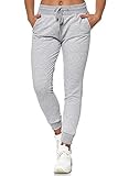 MERISH Jogginghose Damen Jogginganzug Jogger Frauen Trainingshose Slim Fit 278 (XXL, 278 Grau Melange)