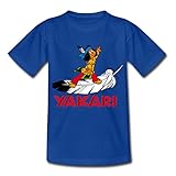 Spreadshirt Yakari Auf Feder Kinder T-Shirt, 98-104, Royalb