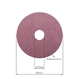 guangzhou Electric Kettensägenschärfer Diamantschleifscheibe 98/105 / 145mm Dicke 3,2/4,5mm Kantenschneiden und Polieren Kettensägen Zähne Kettenschleifscheib