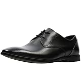 Clarks Herren Bampton Lace Derby, Schwarz (Black Leather), 41.5