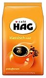 Café HAG Kassisch Mild Filterkaffee, 1000g, gemahlen, entkoffeinierter Filterkaffee, mildes Aroma, ideal für den professionellen Geb