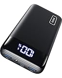 INIU Powerbank, 22.5W PD3.0 QC4.0 Schnelles Aufladen 20000mAh LED Display Externer Akku, Tri-Outputs USB C Power bank Kompatibel mit iPhone 13 12 Samsung S21 Xiaomi Oppo iPad Tablet mehr【2022 Version】