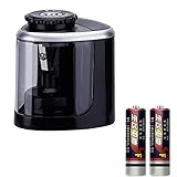 Elektrischer Anspitzer, Elektrischer Anspitzer für Dicke und Dünne Stifte, Elektrischer Anspitzer Kinder, Automatischer Bleistiftspitzer Elektrisch fü