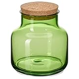 Vinter 2021 Flasche mit Verschluss, Glas, Dunkelgrün, 0,5 l, 3 Stück