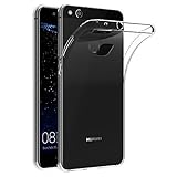 AICEK Huawei P10 Lite Hülle, Transparent Silikon Schutzhülle für P10 Lite Case Crystal Clear Durchsichtige TPU Bumper Huawei P10 Lite Handyhülle 5,2 Z