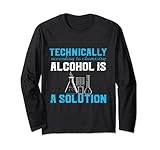 Chemie Chemiker Alkohol Wissenschaft Chemielaborant Lang