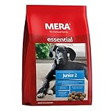 MERA essential Junior 2, Hundefutter trocken für Junghunde, Trockenfutter mit Geflügel Protein, gesundes Futter für junge Hunde ab dem 6. Monat, ohne Weizen (12,5 kg)