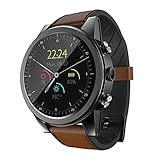 Smart Watch X360 Android 7 3GB+32GB IP67 Wasserdicht 2MP Kamera 1,6 Zoll AMOLED Bildschirm 320X290 4G Smart Watch GPS Herren (B)(A)