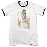 Hobbit Herren T-Shirt Gr. XXL, weiß / schw