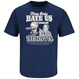 Smack Apparel New York Yankees Fans. Sie hassen Uns Cuz Sie Ain 't US Navy T Shirt (sm-5 X), Unisex-Erwachsene Herren Damen, Navy, 5XL