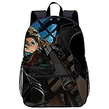 3D-gedruckte gemusterte Schultasche Lässiger Schulrucksack Paint Tool -SAI- JPEG Encoder v. geeignet für Jungen, Grund- und Mittelschüler Größe: 45x30x15 cm/17 Zoll Gedruckter Rucksack Leinw