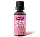 Flavour Drops GymQueen Tasty Drops 30ml, kalorienfreie, zuckerfreie und fettfreie Flavdrops, Aroma Tropfen zum Süßen von Lebensmitteln, Geschmackstropfen ohne Künstliche Farbstoffe, Cookie Doug