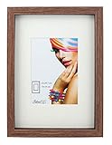 Ideal Trend 3D Objektrahmen Holz Bilderrahmen A4 23x23 30x40 40x50 50x70 Shirt Trikot Rahmen: Farbe: Braun | Format: 50x70