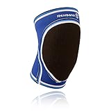 Rehband Herren 7752 Handball Knieschutz, blau, L, 0775204443