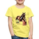 Spreadshirt Ostwind Aris Ankunft Porträt Kinder Premium T-Shirt, 134-140, Gelb