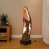 verKORKst Premium Stehlampe aus Korkrinde | hochwertige Holz Wohnzimmerlampe | dimmbare LED-Leuchte für den Innenbereich | Unikat Vintage Lampe | handgefertigt in D