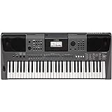 Yamaha PSR-I500 Digital Keyboard, schwarz – Digitales Keyboard mit 61 anschlagdynamischen Tasten – Mit hochwertigen indischen Begleit-Styles und Instrumentenkläng