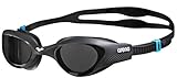 arena The One Anti-Fog Schwimmbrille Unisex für Erwachsene, Schwimmbrille mit Breiten Gläsern, UV-Schutz, Selbstjustierender Nasensteg, Orbit-Proof Dichtung