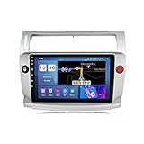 For Citroen C4 2004-2014 Autoradio Mit Bildschirm Android 9'' Car Radio Touchscreen Bluetooth Eingebaut Carautoplay GPS RDS Plug And Play 5G WIFI SWC Backup Camera Support DVR/TPMS/DAB+/OBDII,M200