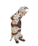 Ikumaal Leoparden-Kostüm, F128 Gr. 104-110 für Kinder, Leoparden-Kostüme für Fasching Karneval, Leopard Klein-Kinder Karnevalskostüme, Kinder-Faschingskostüme, Geburtstags-Geschenk
