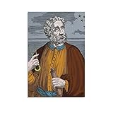 PICQXS 60X90cm Kein Rahmen Poster Und Gedruckte Ferdinand Magellan Kunstwerk   Poster Dekorative Gemälde Leinwand Dekor Poster Bild Hängende G