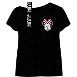 Minnie Maus T-Shirt mit Glitzer Effekt 128