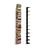 Haseform Bücherturm 170 cm (für 1,80 m Bücher) anthrazit Bücherregal Wandreg