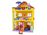 BIG-Bloxx Peppa Pig Haus - Peppa´s House, Construction Set, BIG-Bloxx Set bestehend aus Familie und Gebäude, 107 Teile, Multicolour, für Kinder ab 18 M