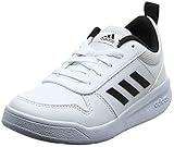 adidas Tensaur Straßen-Laufschuh, Cloud White/Core Black/Cloud White, 38 EU