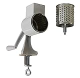 Kartoffelreibe Reibemaschine mit 2 Trommeln und Zwing