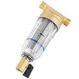 Spin-Down-Sediment-Wasserfilter, Wasser-Vorfilter-Sedimentfilter, Vorfilter für ​Hauswasserwerke, Ausspülbarer Feinfilter, für Brunnenwasserschlauch-Sedimentfilter(1/2' Male Thread)