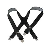 FHB Hosenträger 'Achim', STD beziehungsweiße Einheitsgröße, schwarz, 90290-20