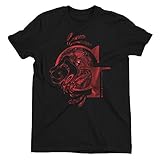 Harry Potter Gryffindor Lion Black Men's T-Shirt M