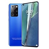 PUSOKEI Entsperrtes Handy, Dual Cards Dual Standby Smartphone, Gesichtserkennung, 2+16GB, Quad-Core CPU, mit WiFi+BT+FM, für 6.0(Blau)