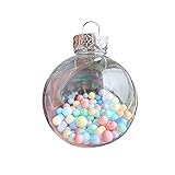 FEIZAO Weihnachtskugeln Weihnachtsdeko Weihnachtsanhänger Basteln Weihnachtsschmuck 2021 weihnachtsdekoration DIY Anhängerweihnachtsdeko Christbaumkugeln Geschenkanhänger Aufhäng