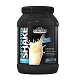 Layenberger Whey Protein Shake Vanille, Molkeneiweißkonzentrat- und isolat für den Muskelaufbau und -erhalt, 73,1 % Eiweiß und 21,5 % BCAA, (1 x 750 g)