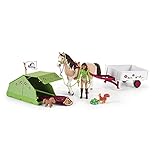 SCHLEICH 42533 Spielset - Horse Club Sarahs Campingausflug (Horse Club), mix