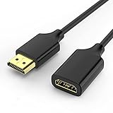 YWSZJ 4K HDMI Verlängerungskabel Extender HDMI 2.0 Adapter TV Box Laptops HDMI Splitter Kabel (Color : As Shown, Size : One Size)