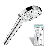 hansgrohe Duschkopf Croma Select E (Regendusche, 3 Strahlarten) weiß/